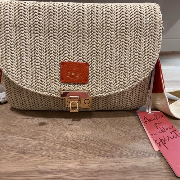 NWT Le Blanc Handbag Beach Purse Vacation Purse - Picture 3 of 6